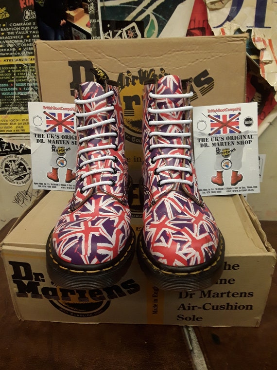 Dr Martens 1460 Union Jack Made in England Size 5 Etsy UK