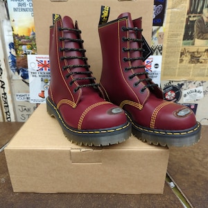 Dr Martens 2A42 Cherry 8 Hole Made in England Size 8 - Etsy