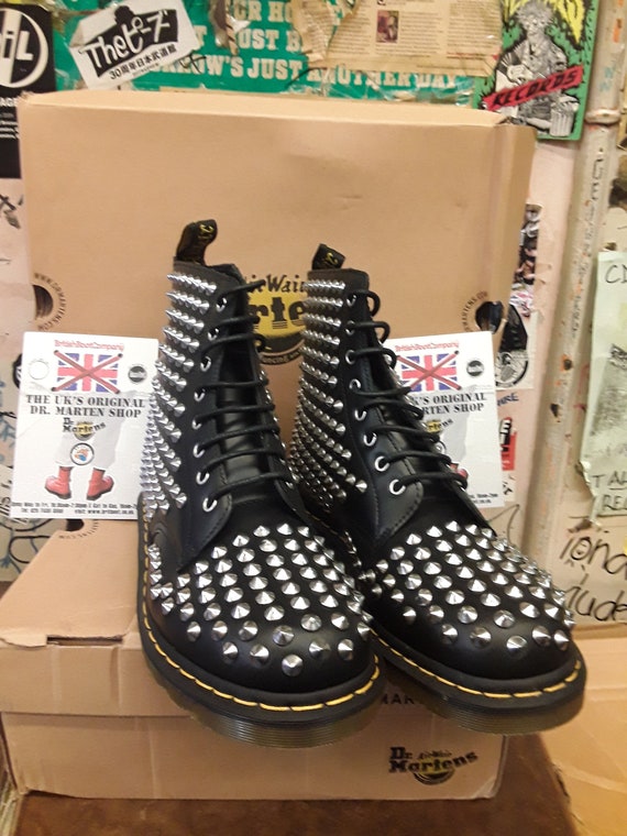 Dr Martens 1460 Boots - Black Smooth