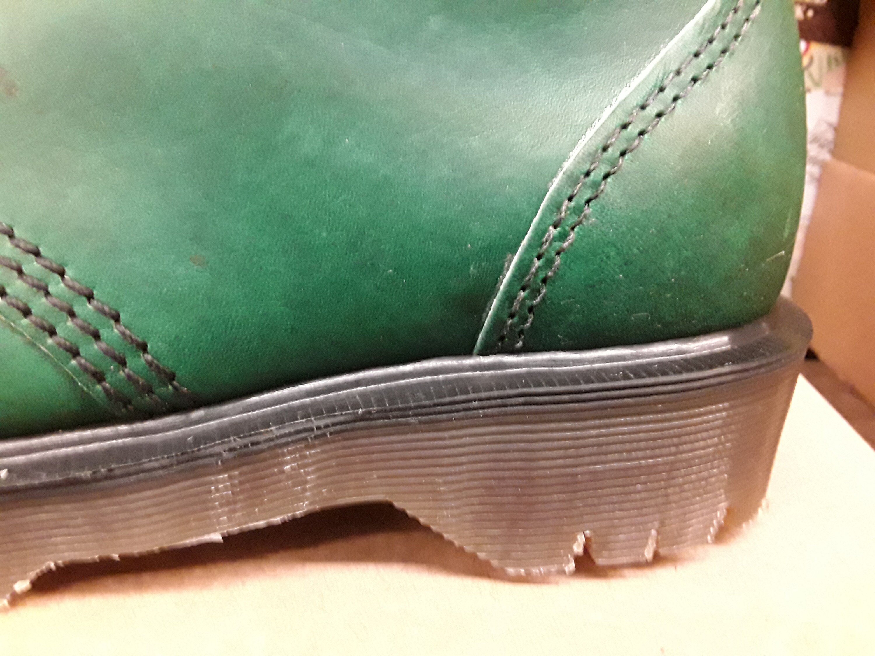 Dr Martens Boots / Size UK4 / Made in England / Vintage