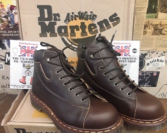 Dr Martens 9145 Brown Walking Boot Made in England Size 6