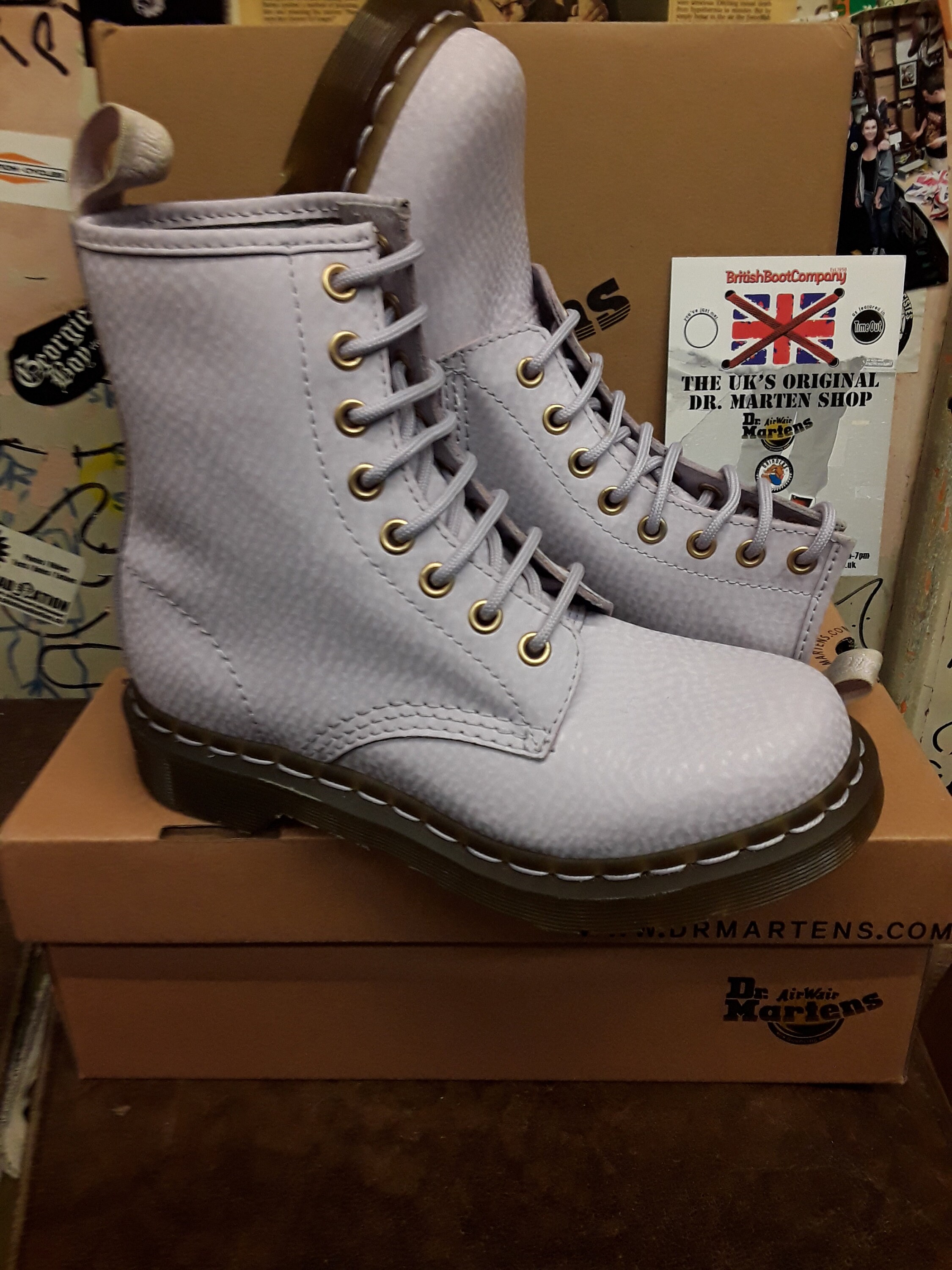 靴 Dr.Martens CORE ELPHIE size25cm UK6 Dr. Martens Women's Elphie Ii Leather Ballet Flats Premium