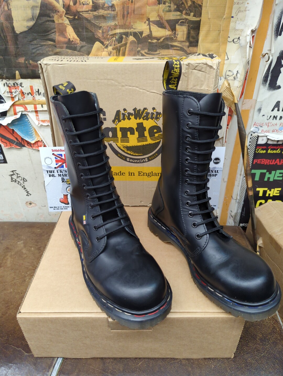 Dr Martens 9844 Made in England Black 12 Hole Size 8 - Etsy Dr Martens 9844 Made in England Black 12 Hole Size 8 - Etsy