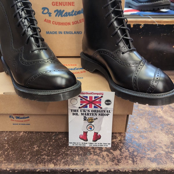 Dr Martens Douglas Made in England Brogue Boot Size 9.5