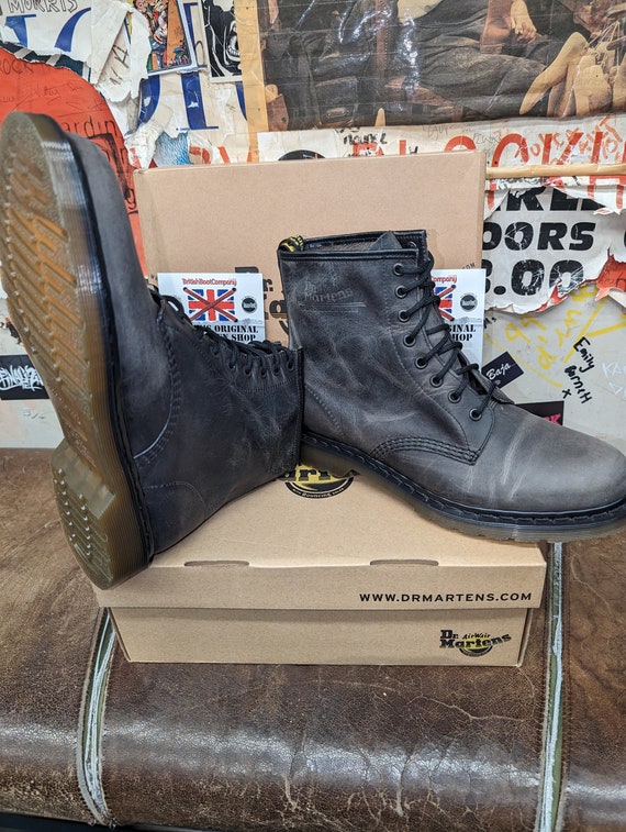 Dr Martens 1460 Black Greenland Size 9 - Etsy