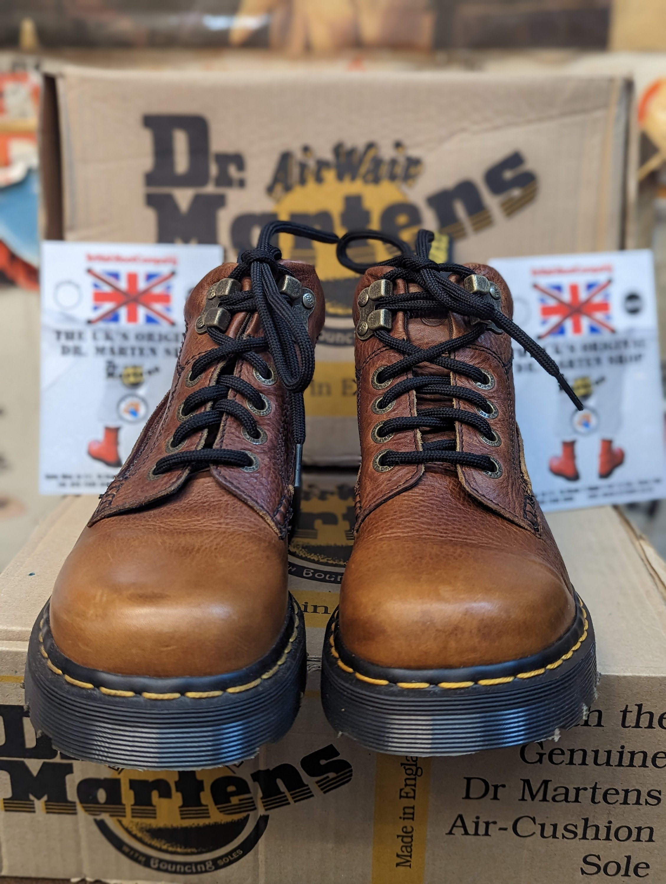 Dr Martens 8A19 Made in England Peanut Boot Various Sizes - Etsy