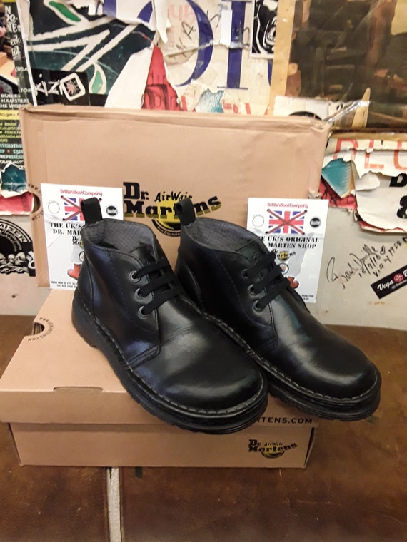 Dr Martens Reed Black 3 Hole Boot Size 9 and 10