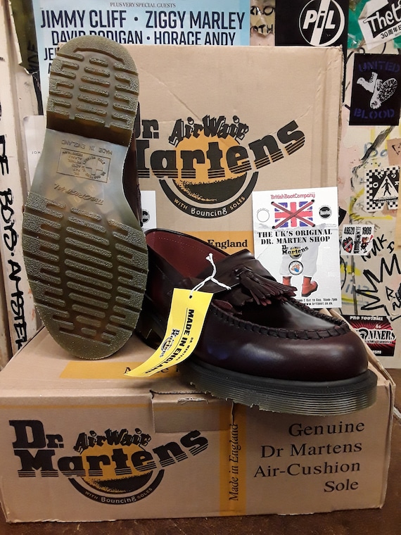 Dr Martens Made In England Adrian Burgundy Size 10 - image 8