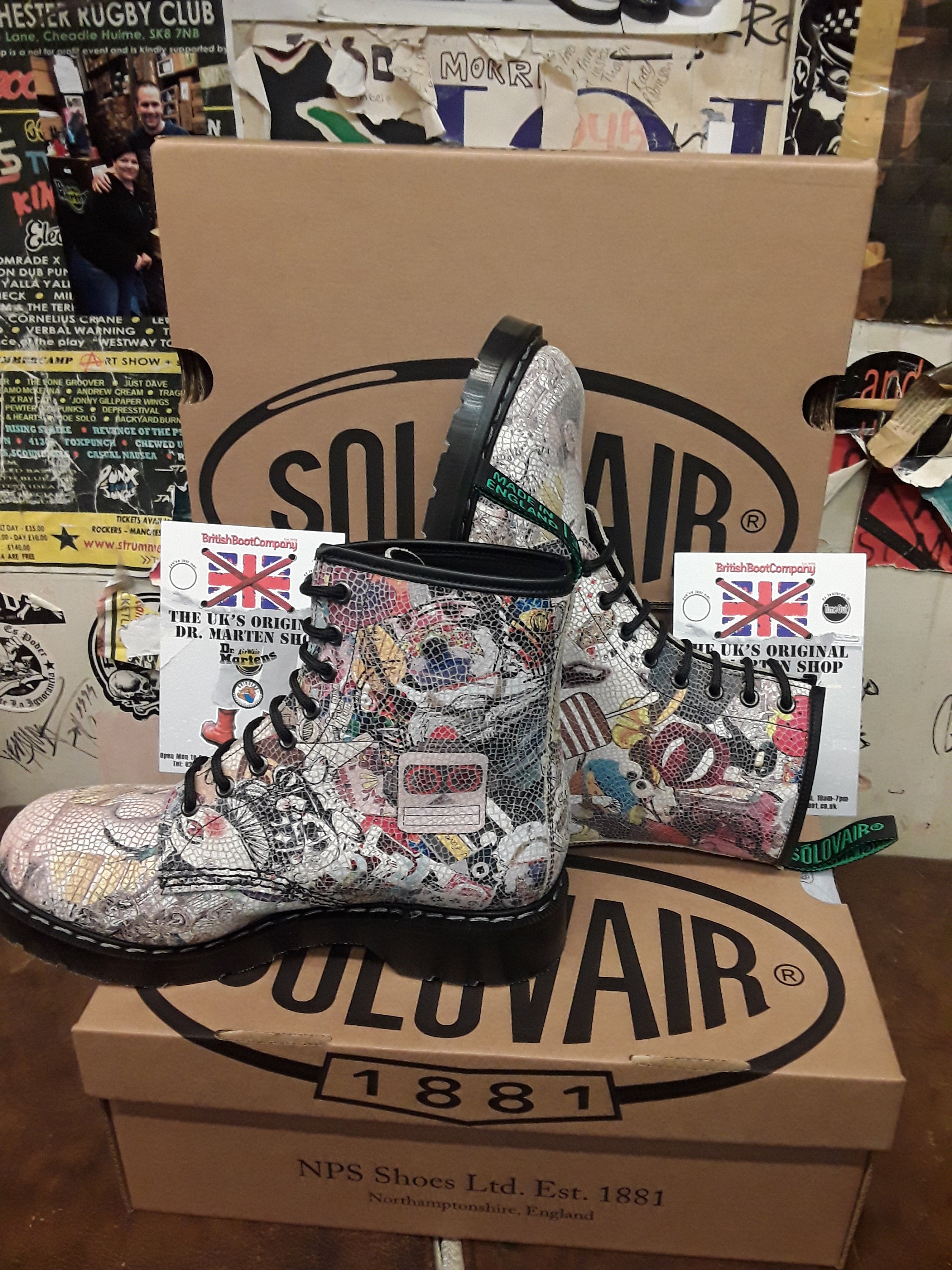【Nice Age】　SOLOVAIR　8ホール　ENGLAND製 Solovair | COBBLER NEXT DOOR / SOLOVAIR Sole-of-Air