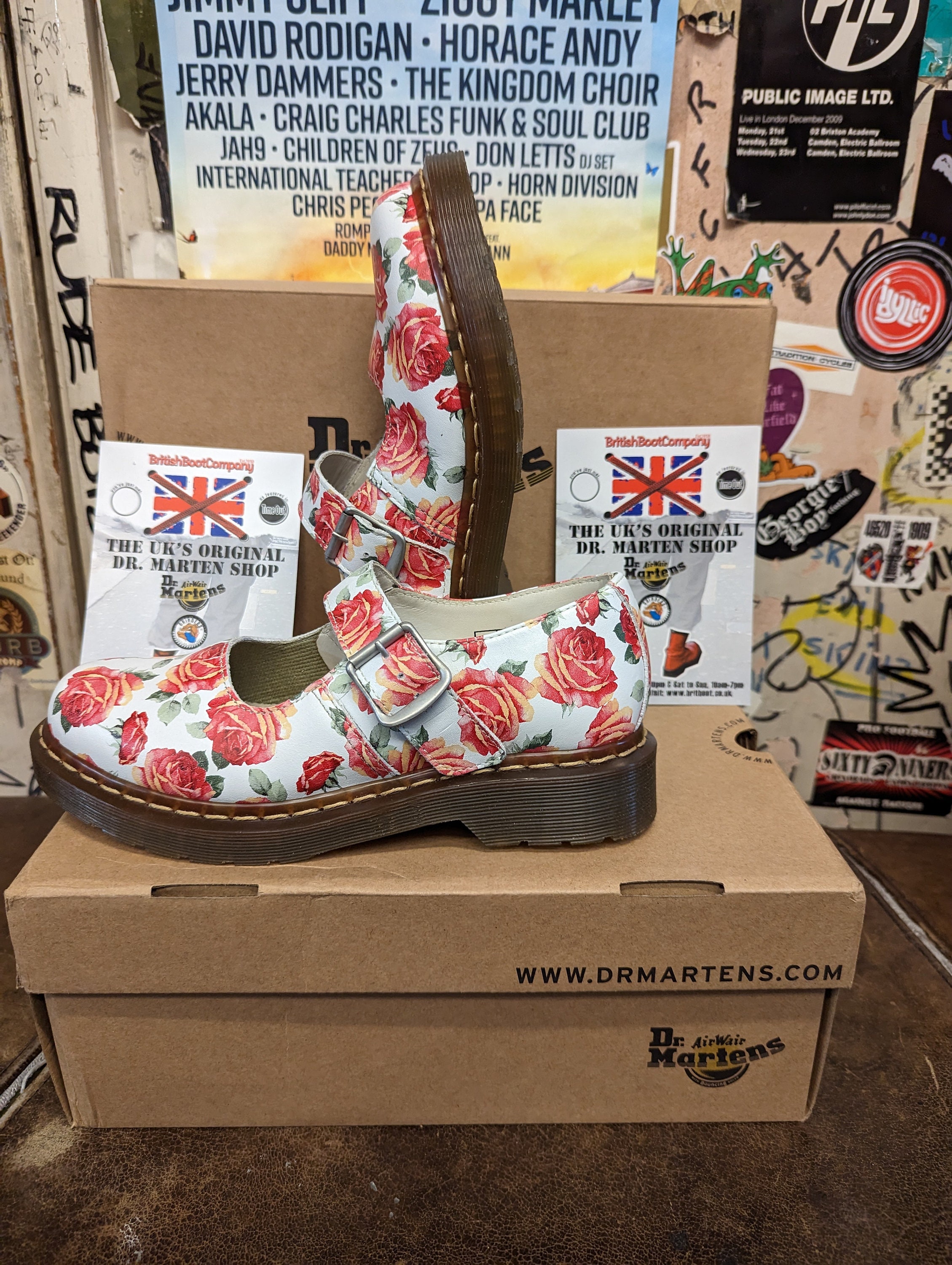 Dr Martens Mary Janes, Size UK4-5, Limited Edition