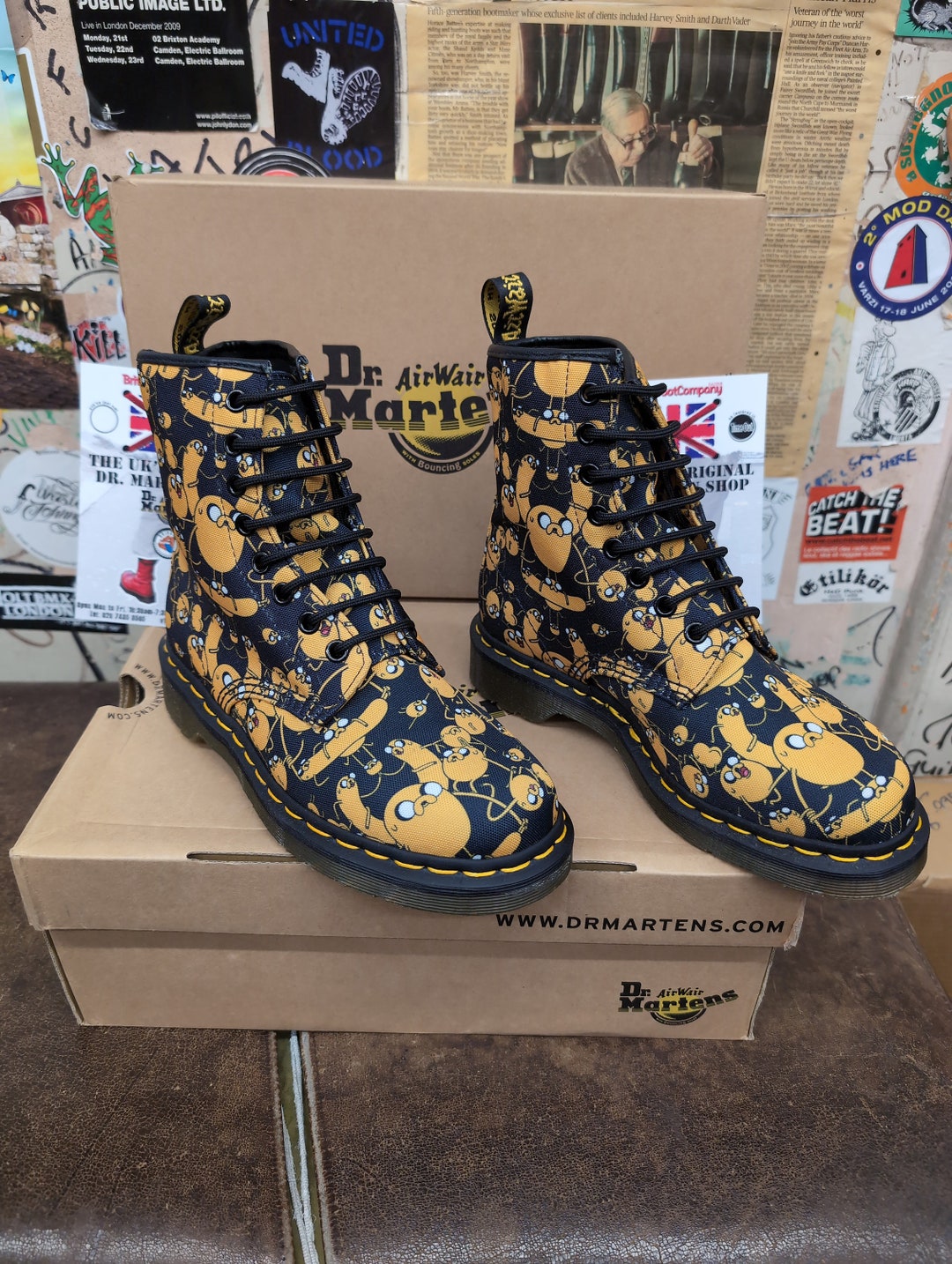 Dr Martens 1460 Adventure Time Canvas 8 Hole Size 4 - Etsy