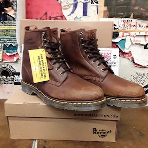 Dr Martens 1460 Tan Worn Out Grizzly Size 10