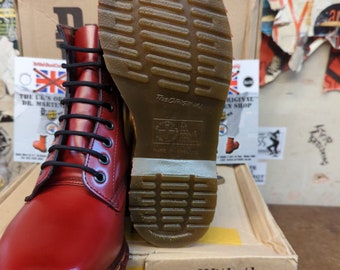 Doc martin shoes hot sale red