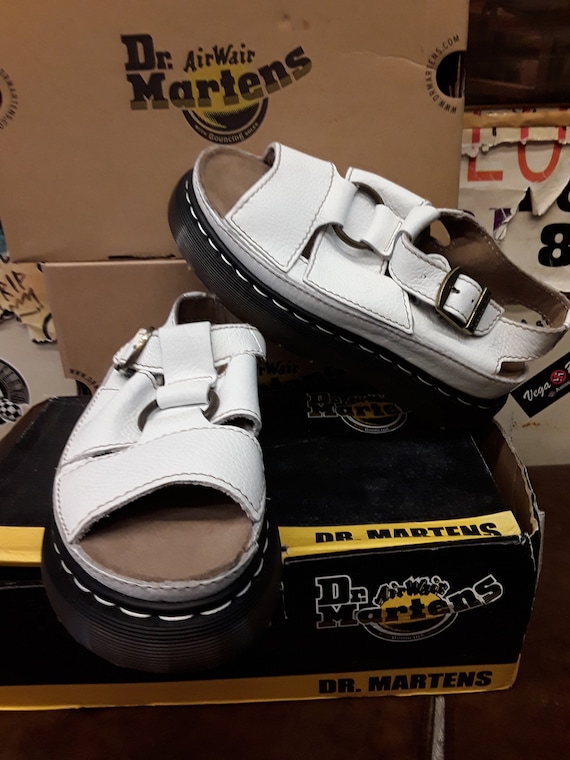 white dr martens size 7