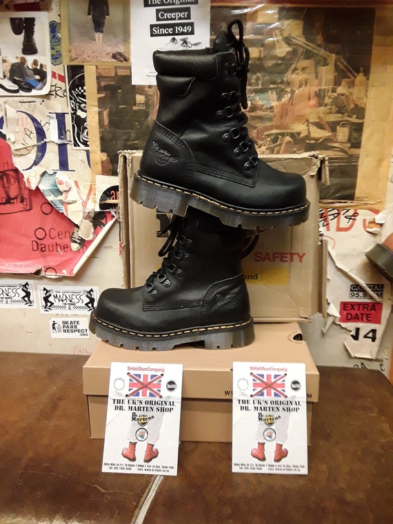 Dr Martens Industrial 8841 Made in England Black Boot Various Sizes Etsy UK