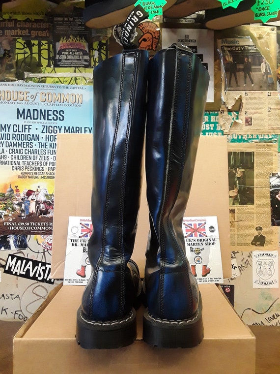 Grinders Steel Toe Boots/ Size UK8 / Made in England … Gem