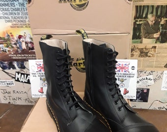 Dr Martens Zip Boot, Size UK11, 10 Hole Yoji Limited Edition - Etsy