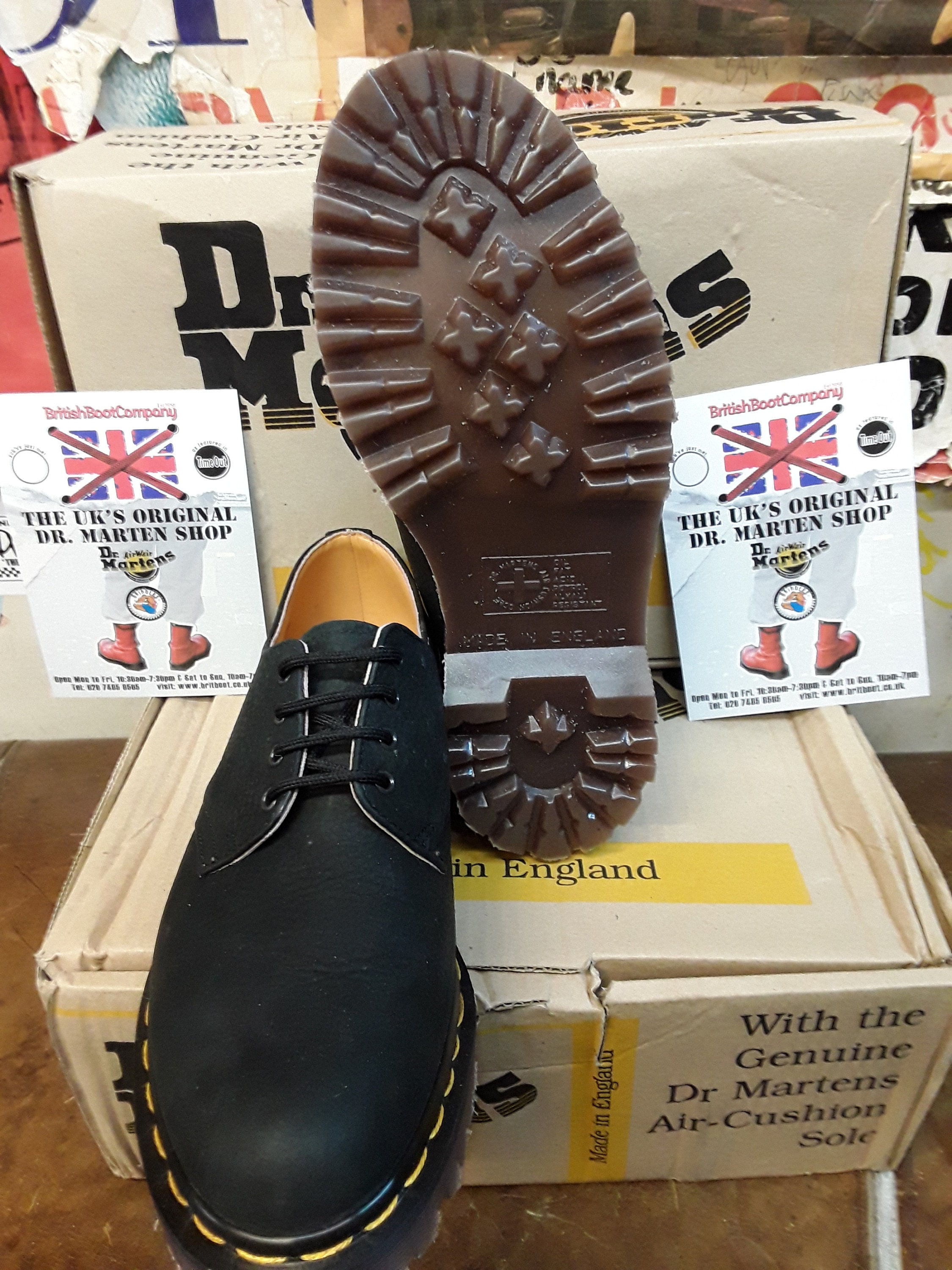 Dr Martens Mary Janes, Size UK 5 Twin Strap, Made in England