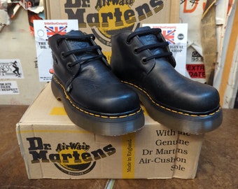 Dr Martens 8362 Black Made in England Platform boot Size 4