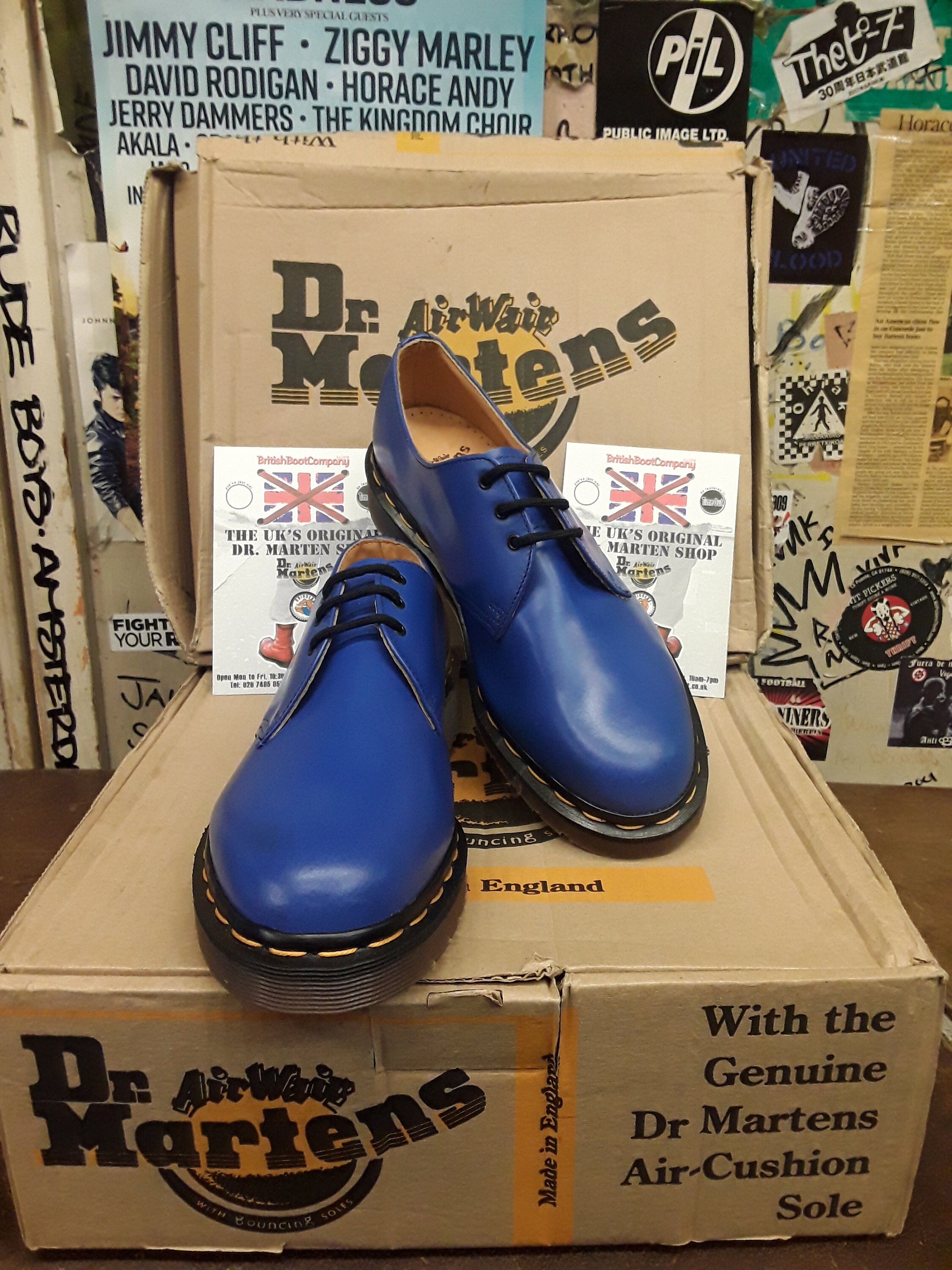 Electric blue doc martens hotsell