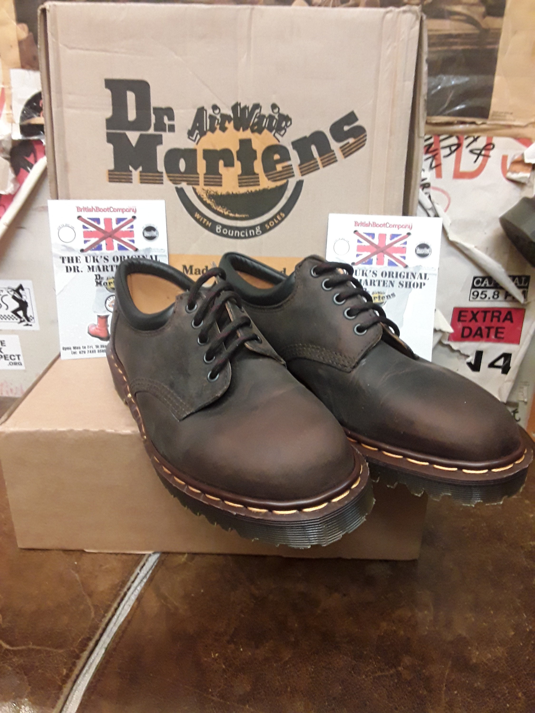Dr MARTENS 8053 Made in England Gaucho 5 Hole Size 10 Etsy