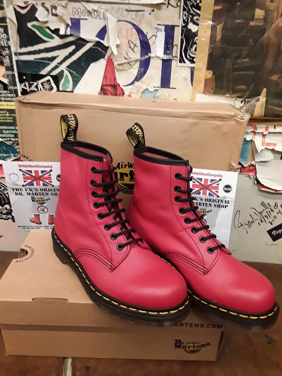 Dr Martens 1460 Softy Leather Ankle 8 Hole / - Etsy Israel