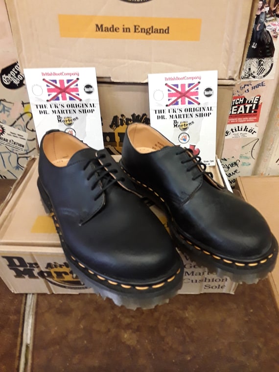 Mening Componeren Honger Dr Martens 1561 Made in England Black Greasy Schoen maat 5 - Etsy België