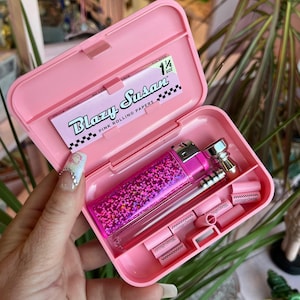 Set regalo con sigari tascabili rosa