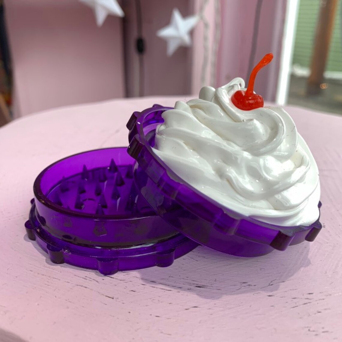 Sundae Acrylic Herb Grinder Etsy