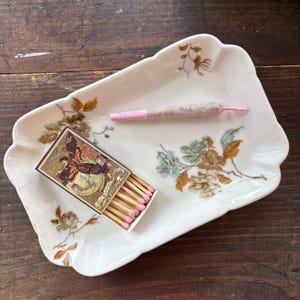 vintage cigarette rolling tray Tray, clear pressed glass, sip and smoke, 10"x6" Vintage Rolling Tray - Etsy