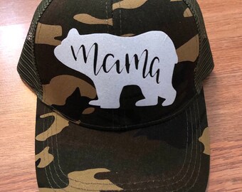 Camo Bear Hat - Etsy