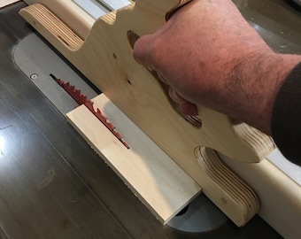 CNC Saw Handle Push Stick Design Files (Digital Download)