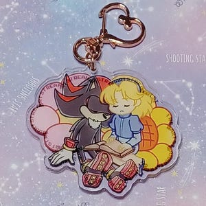 Shadow & Maria Charm Acrylic Keychain