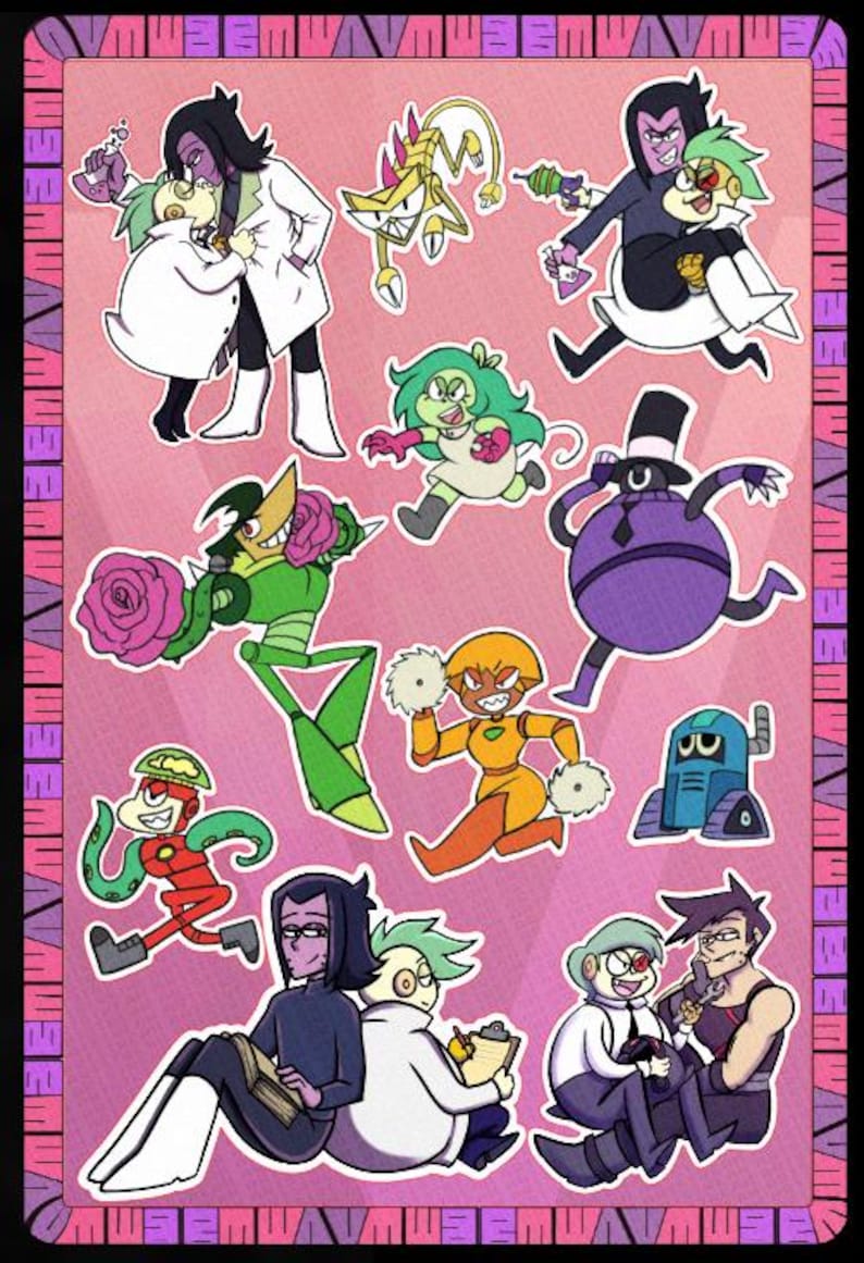 Boxy Bunch Sticker Sheet image 1