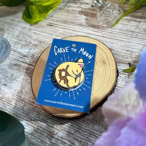 Pancake Kitty Enamel Pin