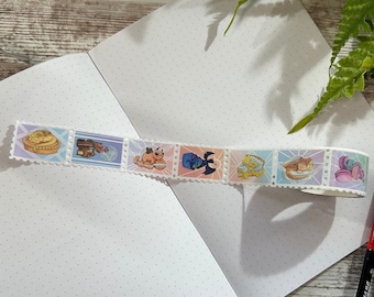 Sweet Dessert Dragon Stamp Washi Tape