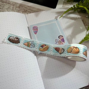 Animal Pastries Stamp Washi Tape
