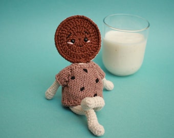 Handmade Cookie Doll, Cookie Doll Home Decor, Interior Decoration, Original Gift, The gingerbread Man, Food doll