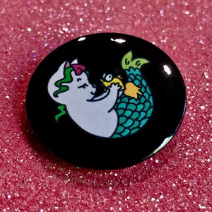 Cute Kitten Mermaid Pin