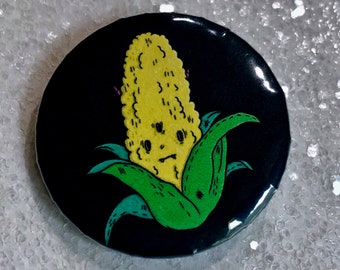 Creepy Cute Zombie Corn Pin