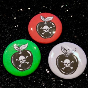 Tasty Poison Apple Pin