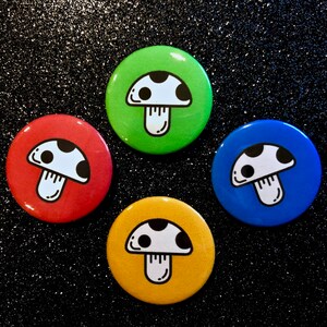 Mega Mushroom Pin