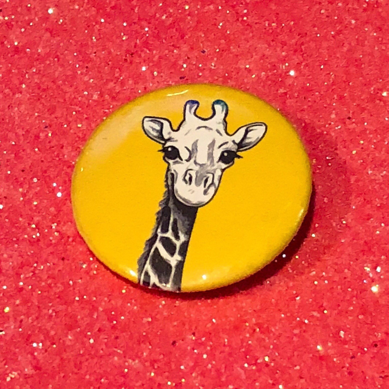 Anime Harajuku Pikachu Giraffe Tail Cute Fun Pins Pinbacks Jewelry