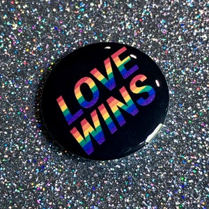 Rainbow Love Wins Pin