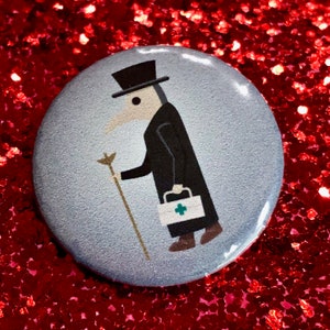 Plague Doctor Pin