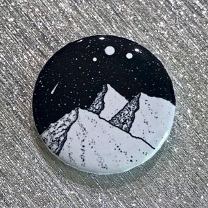 Sketched in Space Pin