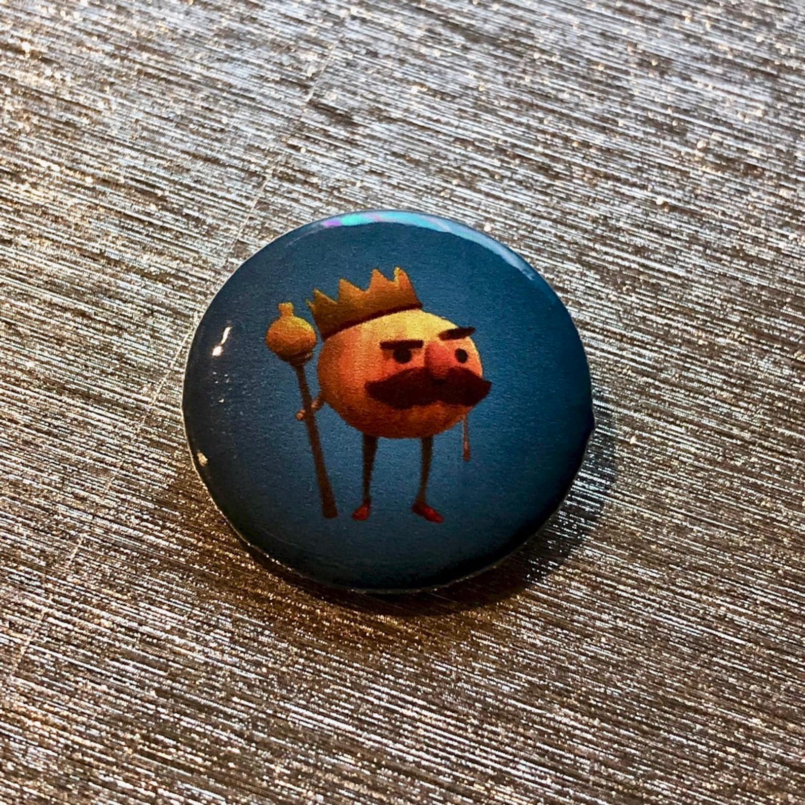 Overcooked the Onion King Pin Etsy