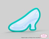 Glass Slipper Pumps Cookie Cutter