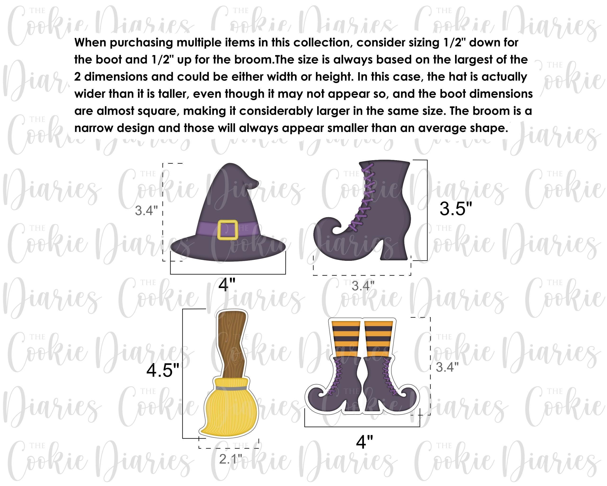 Witch Boot Cookie Cutter - Etsy