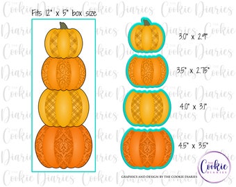 Build A Pumpkin Stack 1 Cookie Cutter Set